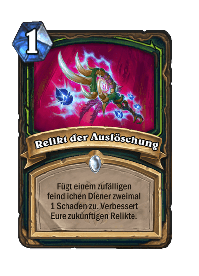 Relikt der Auslöschung