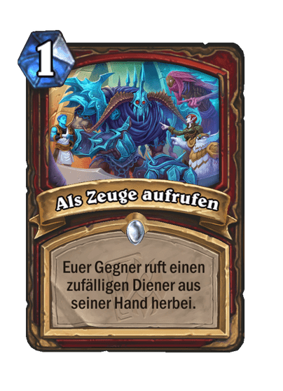 Als Zeuge aufrufen