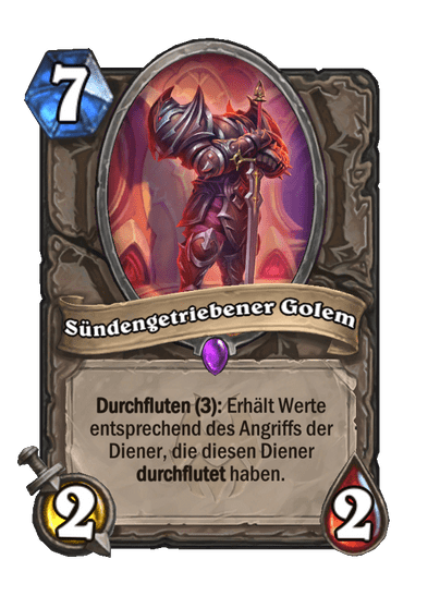 Sündengetriebener Golem