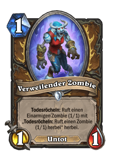 Verweilender Zombie