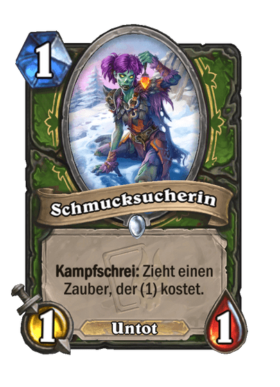 Schmucksucherin