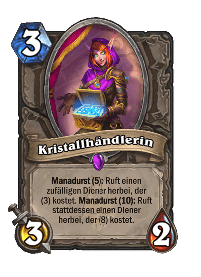 Kristallhändlerin