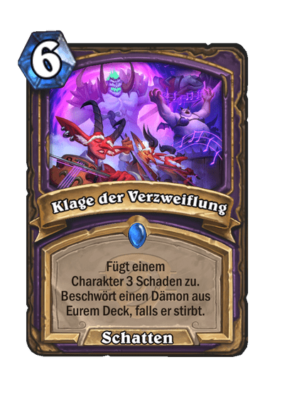 Klage der Verzweiflung