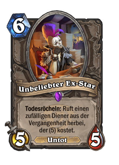 Unbeliebter Ex-Star