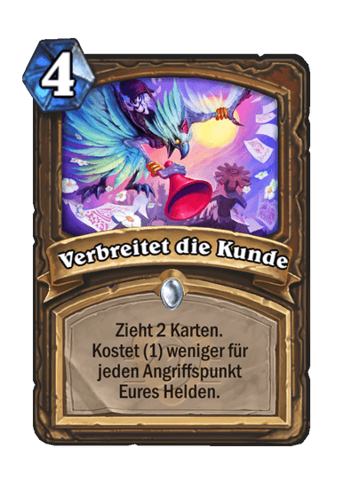 Verbreitet die Kunde