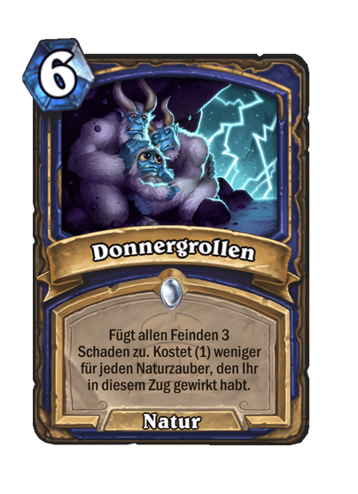 Donnergrollen