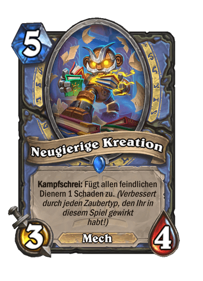 Neugierige Kreation