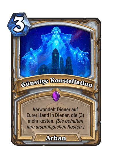 Günstige Konstellation