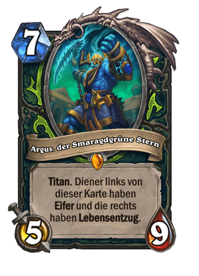 Argus, der Smaragdgrüne Stern