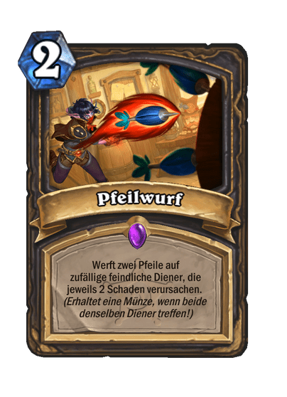 Pfeilwurf